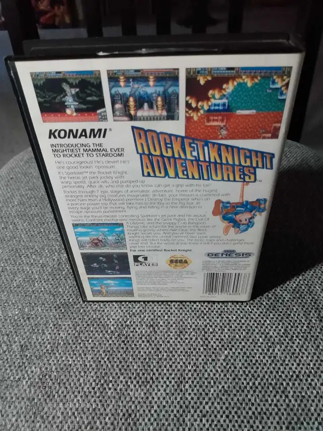 LOT⚔(CIB, manual creases) SPARKSTER & (No M) ROCKET KNIGHT62854395467010123