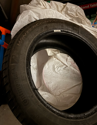 Continental Winter Contact Tires ...x 4. Bought last year. Buying new car so need these replaced. Li...