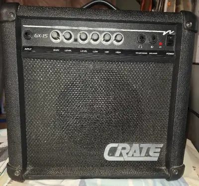 CRATE GX-15 AMPLIFIER, View more