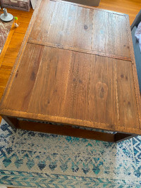 Rustic large coffee table