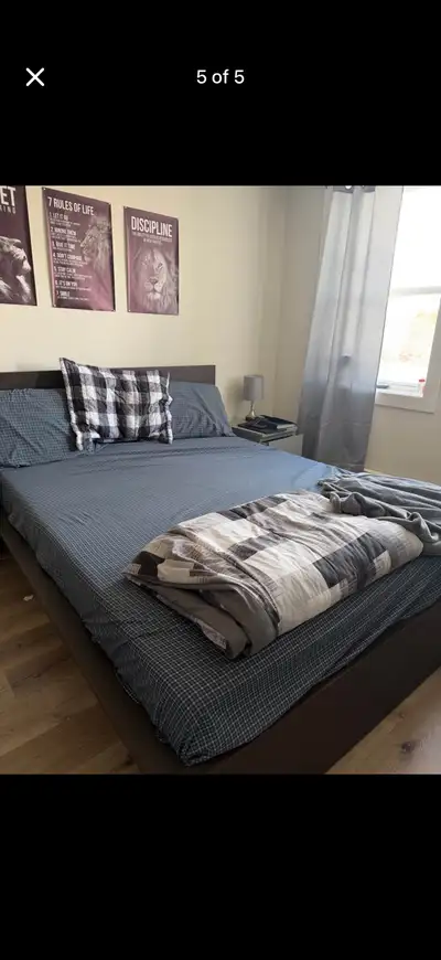 ikea queen size bed frame and 12 inch queen siz, View more