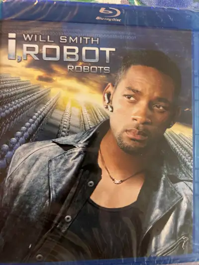Wil Smith Les robots Film Blu-ray Bilingue anglais et français Neuf jamais déballé À vendre 7$ Shipp...