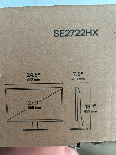 Dell SE2722HX 27 inch LED Monitor - Excellent Condition in Monitors in Oakville / Halton Region - Image 5