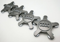 Set of Origin Color Grey 135mm Wheel Center Hub Caps For Audi A3