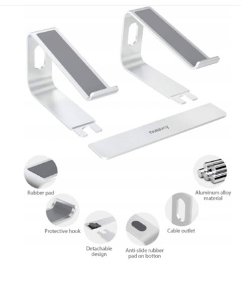 ALUMINUM COOLING LAPTOP STAND in Laptop Accessories in Mississauga / Peel Region - Image 2