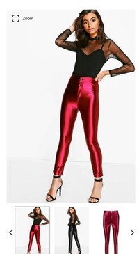 Brand New High Waisted Skinny 3/4 Trousers