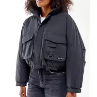 Urban Outfitters BDG Cropped Utility Puffer Jacket