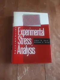 Genie Mecanique: Experimental Stress Analysis by Dally & Riley