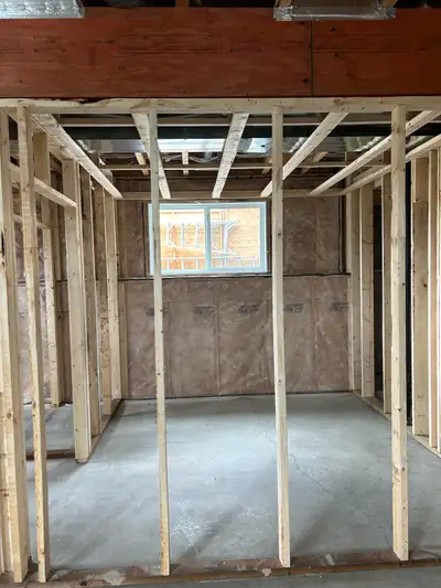 Hiring framers for decks and basements, View more