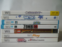 Wii and Wii U Games $10 Each or 3 for $20
