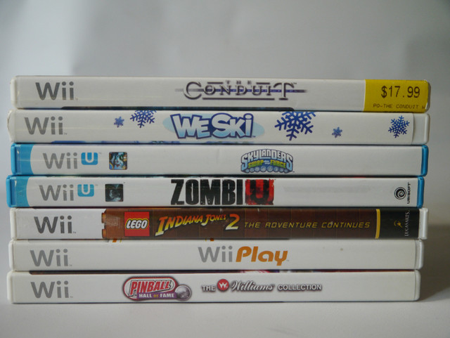 Wii and Wii U Games $10 Each or 3 for $20 in Nintendo Wii U in Calgary