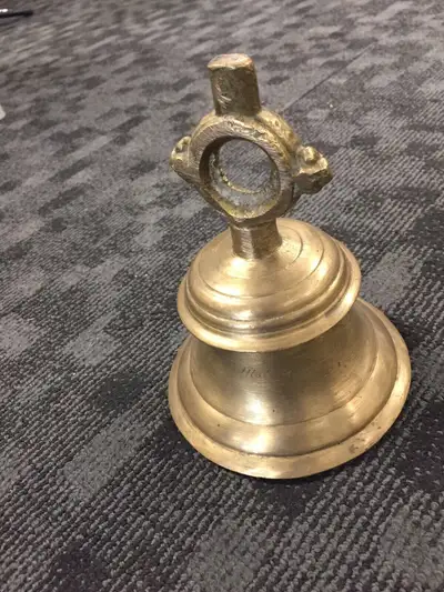 Russian brass bell - antique 1930’s, View more