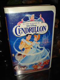 VHS-WALT DISNEY-CENDRILLON-FILM/MOVIE