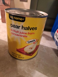 Canned pears/peaches