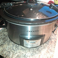 Free Crock Pot (really heats, so gotta keep watch))