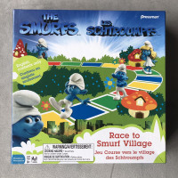 Smurfs ~ Race to Smurfs Village Board Game