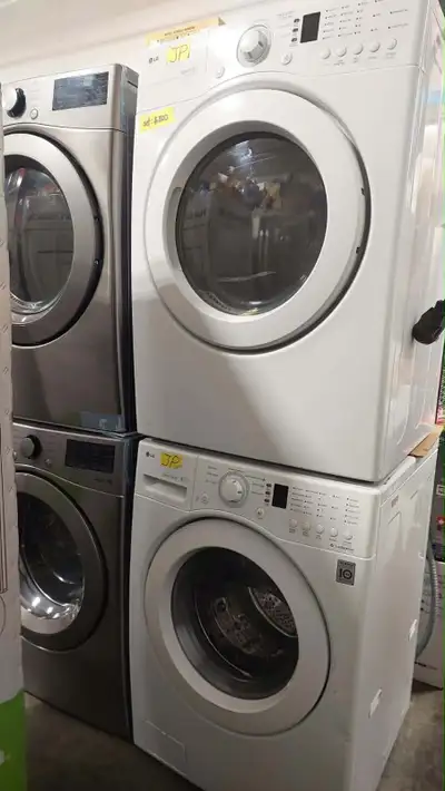 ⚡ LG 27” Washer Dryer Combo | White, View more