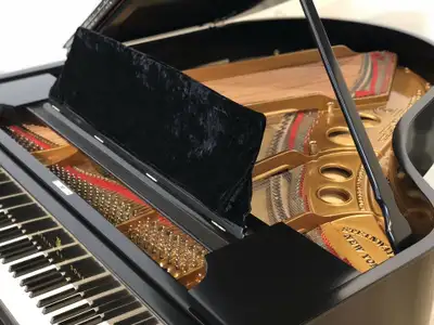 Steinway model O grand piano 5'11", View more