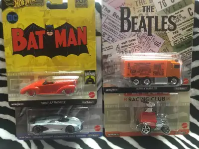 YOU ARE LOOKING AT 4 POP CULTURE CARS All 4 CARS FOR $45.00 OR PICK THE ONES YOU WANT FOR $20.00 EAC...