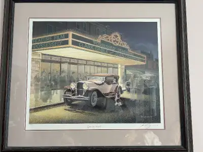 James Lumbers Framed Opening Night Print, View more