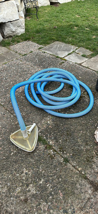 Pool hose and vacuum head