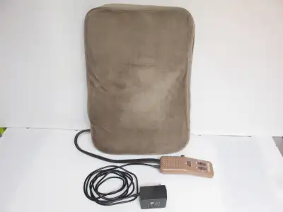 Heated back massager, Family Practice brand, beige good working, View more