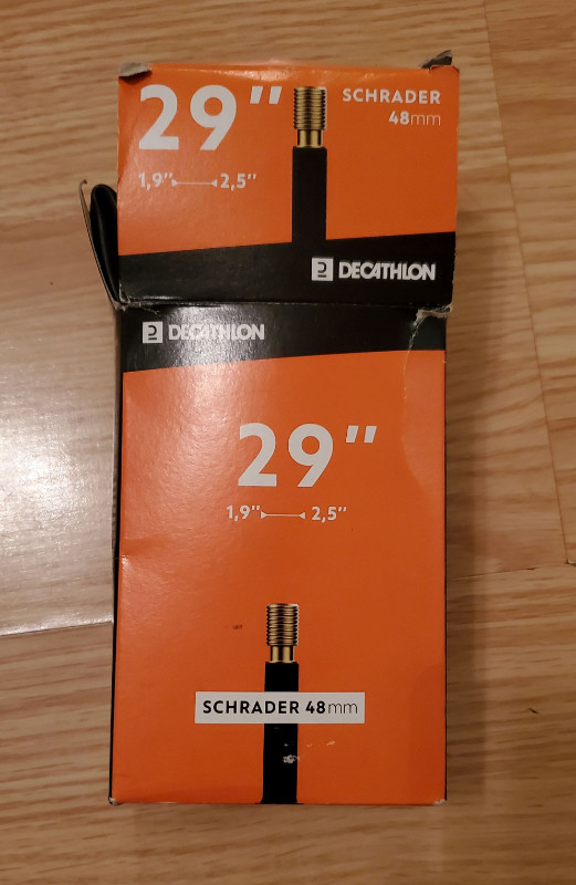 Bicycle bike tube - 29", brand new in Frames & Parts in Mississauga / Peel Region