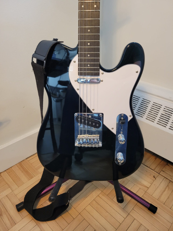 Ammoon / Btuty Telecaster (black gloss finish) in Guitars in City of Halifax - Image 2