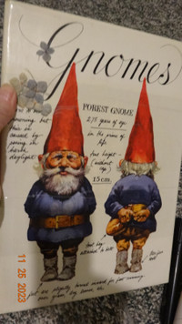 Gnomes Book, illus. Rien Poortvliet, tongue-in-cheek book