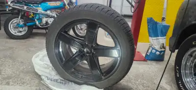 Complete winter wheel & tire package in excellent condition. Tires: Toyo Observe GSi-6 LS Size: 265/...
