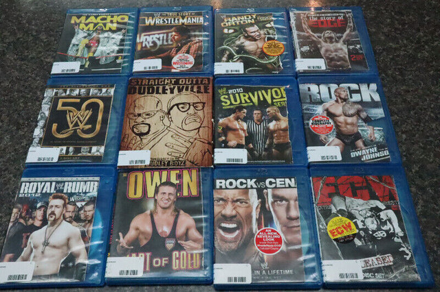 Miscellaneous Wrestling Blurays & DVDs in CDs, DVDs & Blu-ray in Peterborough - Image 4