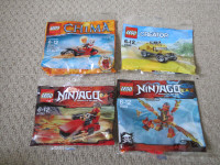 Brand new Lego Creator, Ninjago, Chima