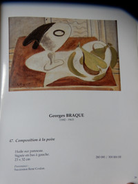 Catalogue d'ENCAN de grands maîtres français (Paris 1997)