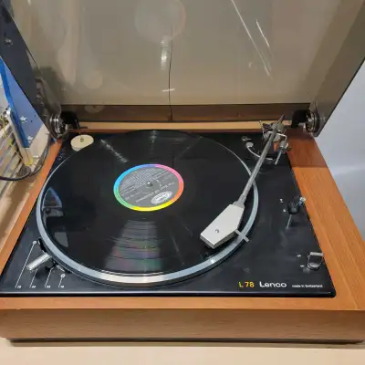 Lenco L78 Vinyl records player turntable , View more
