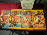 3 tapes The Adventures of Indiana Jones