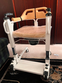 Heavy Duty Commode and Transfer Chair