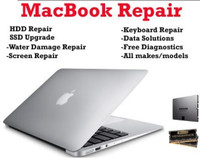 LAPTOP+ MAC BOOK repair  by Certified Tec 647-721-7863 **