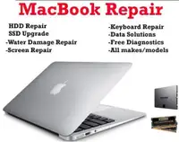 LAPTOP+ MAC BOOK repair  by Certified Tec 647-721-7863 **