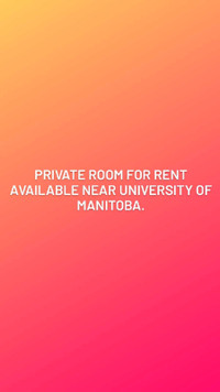 Private room near UofM