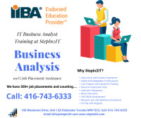 New Career in IT Business Analysis-Free Demo Class