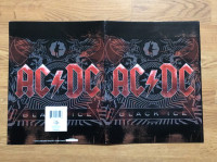 AC/DC Black Ice Promo Portfolio 12"x9 1/2" 3 Holes-#18519-2008