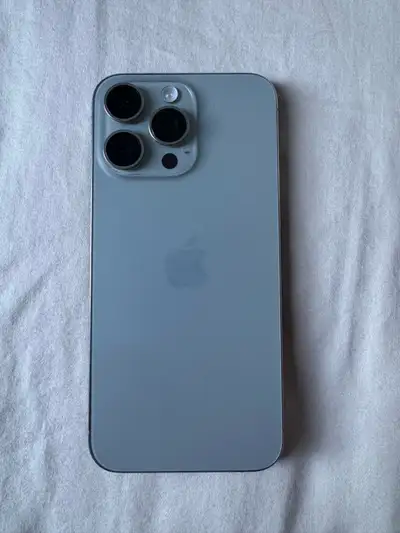 MINT CONDTION IPHONE 15 PRO MAX TITANIUM, View more