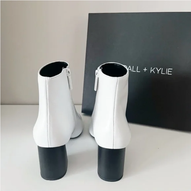NEW - Kendall+Kylie (Size 9.5) Leather Women's Heels Boots Shoes in Women's - Shoes in City of Toronto - Image 4