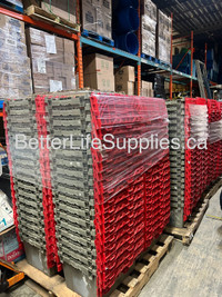 Heavy Duty Distribution storage FlipTop Lids Totes 51 liters