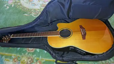Ovation CS24 Acoustic/Electric Guitar with case., View more
