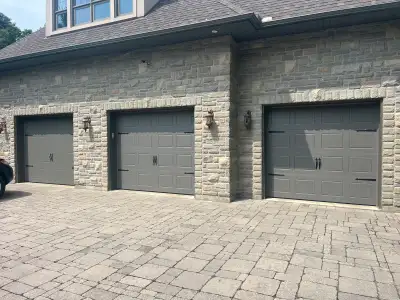 Great deals on new garage doors and door openers.. Service to broken springs, cables, tracks and pan...