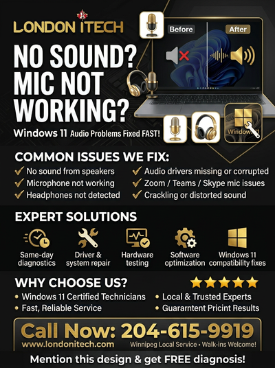 NO SOUND? MIC NOT WORKING, View more