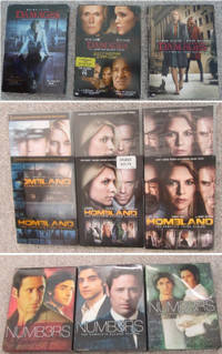 First Three Seasons of Damages, Homeland or Numbers on DVD