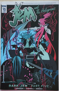 IDW Jem And The Holograms Comic Book Issue #15 May 2016 VF 8.0