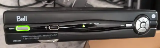 Motorola Bell VIP 2262 HD PVR Cable Box As iS in Video & TV Accessories in City of Toronto - Image 6